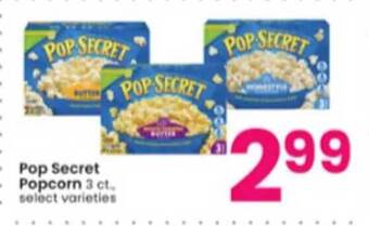 Albertsons Pop secret popcorn offer