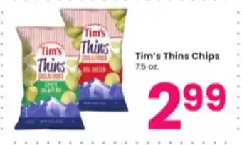 Albertsons Tim's thins chips offer