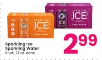 Albertsons Sparkling ice sparkling water offer