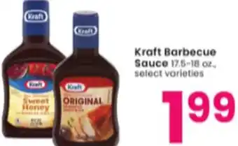 Albertsons Kraft Barbecue Sauce 17.5-18 oz. offer
