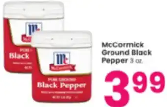 Albertsons Ground Black Pepper 3 oz. offer