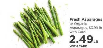 Fresh asparagus