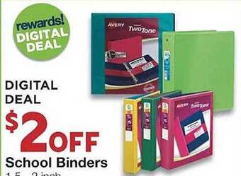 Market Street School binders offer