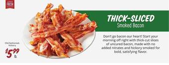 Sprouts Farmers Market Thick-sliced smoked bacon offer