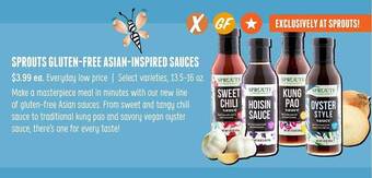 Sprouts Farmers Market Sprouts gluten-free asian-inspired sauces offer
