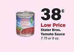 Stater Bros Stater bros. tomato sauce offer