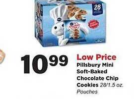 Stater Bros Pillsbury mini soft-baked chocolate chip cookies offer