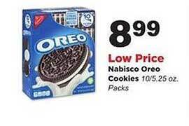 Stater Bros Nabisco oreo cookies offer