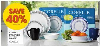 Corelle dinnerware