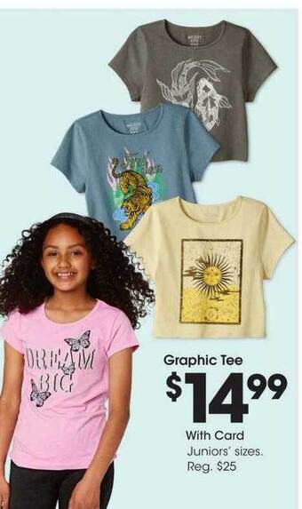 Fred Meyer Graphic tee offer