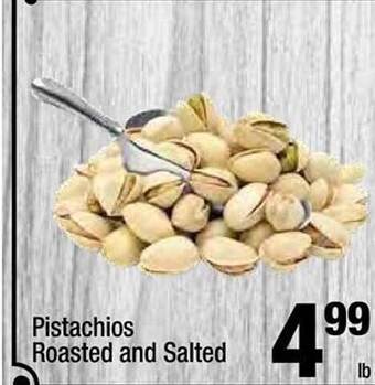 Super King Markets Pistachios roasted and salted offer