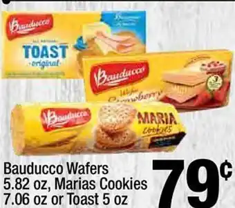Super King Markets Bauducco wafers 5.82 oz, marias cookies 7.06 oz or toast 5 oz offer