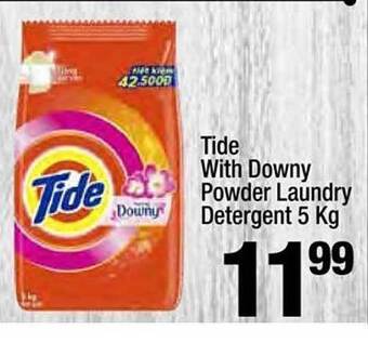 Super King Markets Tide with downy powder laundry detergent 5 kg offer
