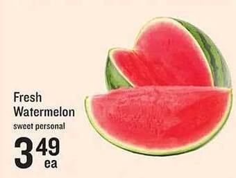 Lowes Foods Fresh watermelon offer