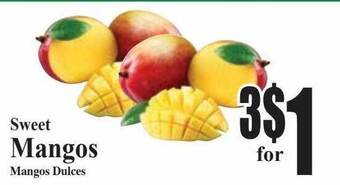 Baja Ranch Sweet mangos offer