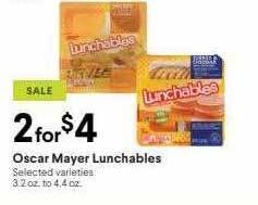 Bel Air Markets Oscar mayer lunchables offer
