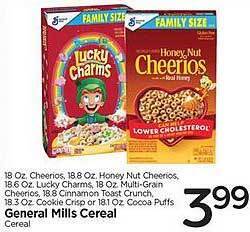 Edwards Food Giant General mills cereal offer