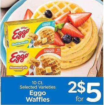 Edwards Food Giant Eggo waffles offer
