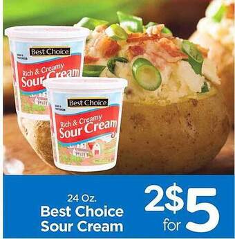 Edwards Food Giant Best choice sour cream offer