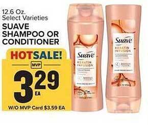 Food Lion Suave shampoo or conditioner offer