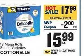Food Lion Cottonelle offer