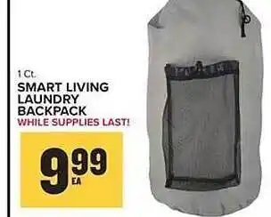 Food Lion Smart living laundry backpack offer