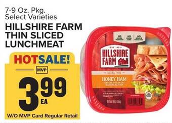 Hillshire farm thin sliced lunchmeat