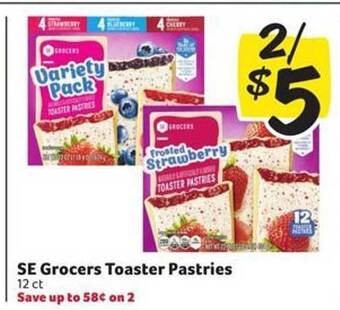 Harveys Supermarkets Se grocers toaster pastries offer