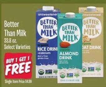 Jewel-Osco Better than milk offer