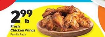 Save a Lot Fresh chicken wings offer