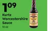 Save a Lot Kurtz worcestershire sauce offer