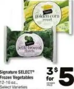 Frozen Vegetables 12-18 oz.