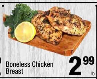 Super King Markets Boneless chicken breast offer