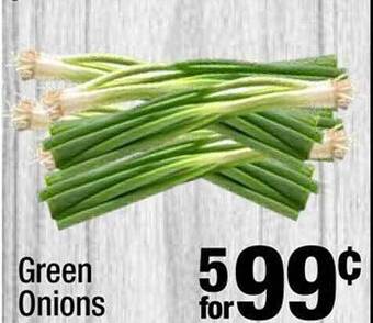 Super King Markets Green onions offer