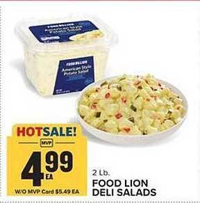 Food Lion Food lion deli salads offer