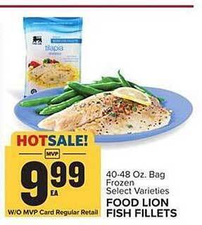 Food Lion Food lion fish fillets offer