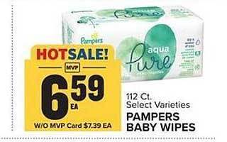 Food Lion Pampers baby wipes offer