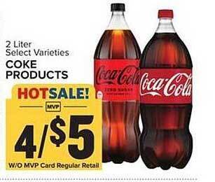 Food Lion Coke products offer