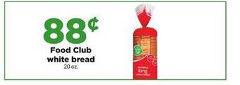 Hy-Vee Food club white bread offer