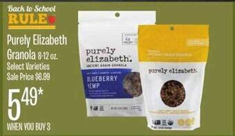 Jewel-Osco Purely elizabeth granola offer