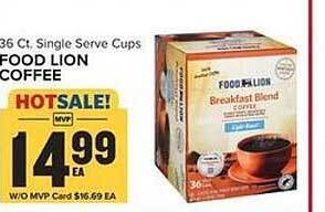 Food Lion Food lion coffee offer