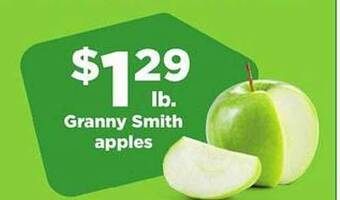 Hy-Vee Granny smith apples offer