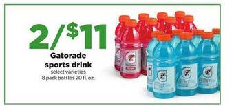 Hy-Vee Gatorade sports drink offer
