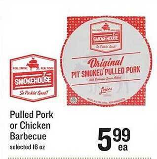 Lowes Foods Pulled pork or chicken barbecue offer