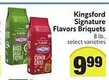 Lucky Supermarkets Kingsford signature flavors briquets offer