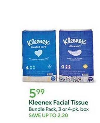 Publix Kleenex facial tissue offer