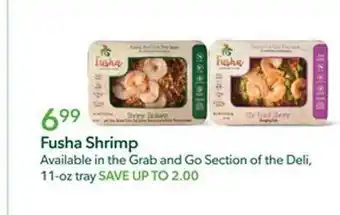 Publix Fusha shrimp offer