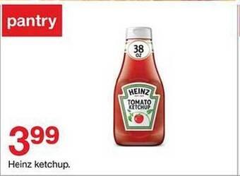 Target Heinz ketchup offer