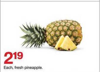 Target Fresh pineapple offer