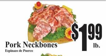 Baja Ranch Pork neckbones offer